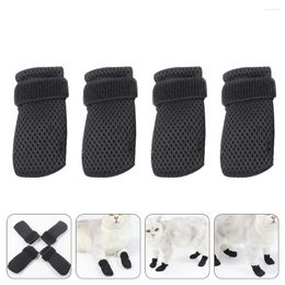 Dog Apparel Cat Shoescats Covers Scratch Claw Caps Paw Anti Booties Socks Protector Grooming Kitten Mittens Bathing Pet Shower Foot