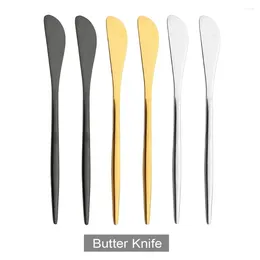 Knives 2/1Pcs Stainless Steel Butter Knife Mirror Cheese Dessert Jam Cream Spreaders Tool Utensil Cutlery Knifes