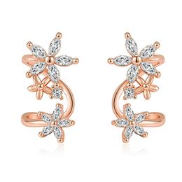 Stud Creative Fashion Star And Moon Ring Female Ins Tide Open Rings Two-In-One Cold Wind Tail Set Drop Delivery Jewellery Earrings Dhtcw