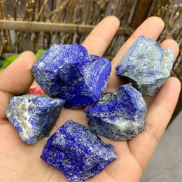 Decorative Figurines 100g Raw Natural Afghanistan Lapis Lazuli Quartz Gemstone Mineral Chakra Healing Crystals