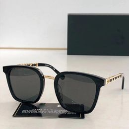 Sunglasses Frames 2024 Trend Fashion Black Imported Plate Big Frame Prescription Mirror Acetate Glasses Uv400 Ch0521