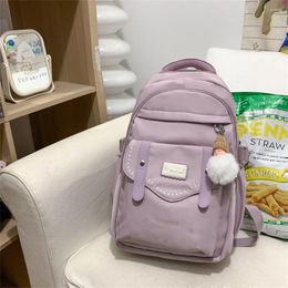 School Bags Nylon Women Backpacks Designer Large Capacity Bagpacks Ladies Travel Bag High Quality For Teenagers Girls Sac