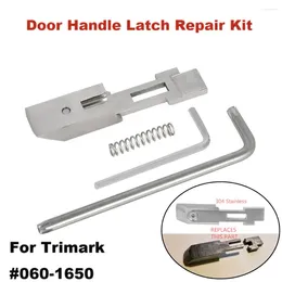 All Terrain Wheels For T507 RV Designer Door Handle Latch Repair Kit Trimark #060-1650 Stainless