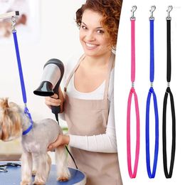 Dog Collars Adjustable Leash Leads Fixed Safety Cat Rope Nylon Restraint Noose Pet Grooming Loops Table Supplies