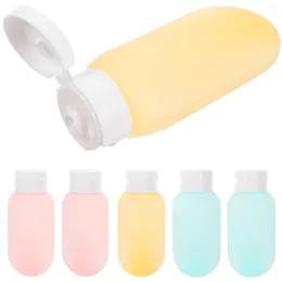 Storage Bottles 6 Pcs Skin Care Product Empty Skincare Small Travel Containers Piece Set Skincaree Lotion Pe Suede Toiletry