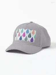 Ball Caps Watercolor Forest Pattern II Cap