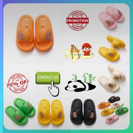 Little Slipper New Designer Bear Sandal Platform Casual Slippers Womans Mens Wear Light Breathable Super Soft Summer Heel Outdoors Beach Shoes 59470 s