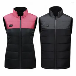Skiing Jackets Heated Vest Men Women Usb Jacket Heating Hunting Winter Fashion Heat Black M-5XL Warm Clothes Thermal Clothing