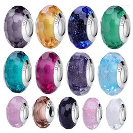 Loose Gemstones 2024 Jewellry High Quality 925 Sterling Silver Fashion Glass Beads Fit Original Pan Wedding Party DIY Jewellery Women Gifts