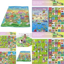 Baby Rugs Playmats Eco-Friendly Cling Mat Waterproof And Moisture-Proof Epe Household Picnic Drop Delivery Otrpv