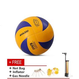 MVA300 volleyball Match Training size 5 Bola tampar Free pump 240119