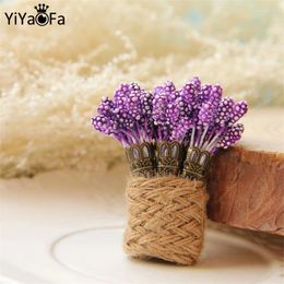 Brooches YiYaoFa Victorian Lavender Brooch Handmade Vintage Gothic Jewellery Women Accessories Gift Cute Corsage YBR-37