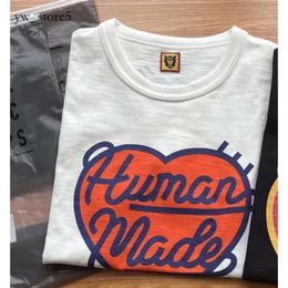 Brand Tees Mens T Love Duck Couples Women Fashion Designer Human Mades T-shirts Cottons Tops Casual Shirt S Clothing Street Shorts Sleeve Clothes 2549