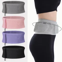 Bandanas Seamless Invisible Running Waist Belt Bag Unisex Sports Fanny Pack Mobile Phone Gym Fitness Jogging Run Cycling