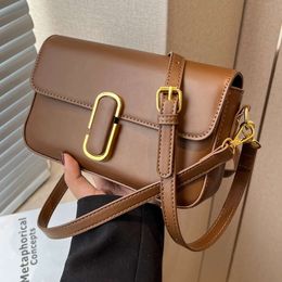 Texture Women's Spring New Western Versatile Crossbody Popular Small Square Bag 2024 78% Off Store wholesale