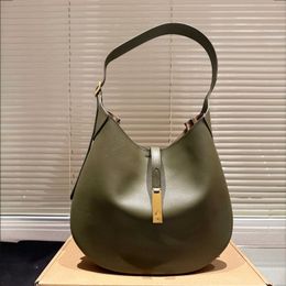 Polo Bag Large Designer hobo Mini Crescent Bag Suede Leather Half Moon Clutch Handbags Shoulder Bags Horse Tote 231215