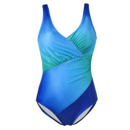Sexy Rainbow Print Swimsuit Swimming Suit For Women Beach Wear Swimwear Bathing Suits Bikini Woman Clothes Monokini 240123