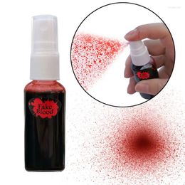 Party Decoration 30ml Halloween Cos Ultra-Realistic Fake Blood Spray Makeup Zombie Vampire Teeth Hematopoietic Props