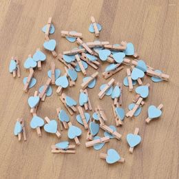 Frames 50pcs Heart- Shaped Wooden Clips DIY Craft Po Paper Pegs For Pos Cards Paintings Scrapbookings Wedding Valentines