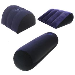 Soft Comfortable Inflatable Sex Cushion For Enhanced Erotic Positions Wedge Pillow Better Sexual Life Adult Furniture Toys 240202