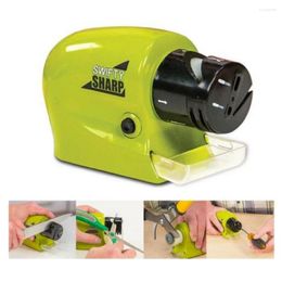 Other Knife Accessories Auto Swifty Sharpener Electric Whetstone Sharp Motorised Kitchen Knives Scissors Sharpening Tool Pengasah Pisau