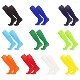 Men's Socks 2024 Men Women High Tube Over TheKnee Football Breathable Professional Sports Anti Slip Children Soccer Long