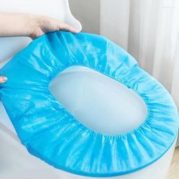 Toilet Seat Covers Non-woven Cover Disposable Accessories Portable Waterproof Bathroom Pads Fabric Paper Travel Mat El