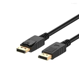 Computer Cables DisplayPort Male To Adapter Cable Connector Display Port Audio For HDTV Projector PC DP