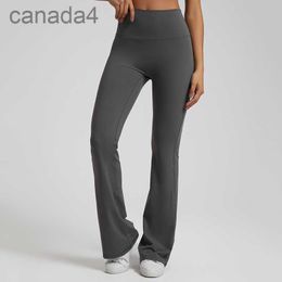 Lulu 32.5 Super-high-rise Flared Pant Buttery-soft Feels Weightless Four-way Stretch Sweat-wicking Wide Leg Full Length Yoga Pants 10AB