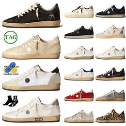 Upper Luxury Ball Star OG Original Vintage Platform Silver Designer Casual Shoes Handmade Gold Glitter Italy Brand Trainers Suede Leather Loafers Womens Sneakers