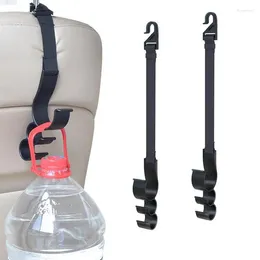 Car Organizer 2 Pack Seat Headrest Hooks Vehicle Hanger Universal Back Storage For