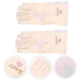 Nail Dryers Hand Guard Gloves Tools Manicure Supply Pure Cotton UV-resistant Cover