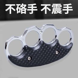 Self Defence Designers Fist Head Four Finger Hand Cl Zinc Alloy Tiger Belt Patch Combat Concealed Vehicle Window Breaker Y0P7