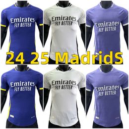 24 25 BELLINGHAM VINI JR Soccer Jersey Football Shirt RODRYGO CAMAVINGA Real Madrids 2024 2025 Arda Guler home away third Player maillot de foot kits camiseta futbol