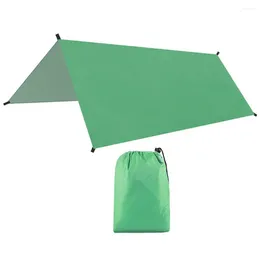 Tents And Shelters Outdoor Camping Tent Awning Waterproof Canopy Tarp Lightweight Sunshade Garden Tourist Beach Sun Shelter Floor Mat