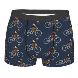 Underpants Bike Biker Cycle Bicycle Racing Francais Homme Panties Men's Underwear Sexy Shorts Boxer Briefs