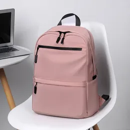 School Bags 2024 Schoolbag Urban Simple Computer Backpack Unisex Comfortable And Elegant