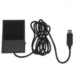 Smart Home Control USB Foot Switch Metal Keyboard Pedal For HID PC Computer Action Pre-Program Key Functions