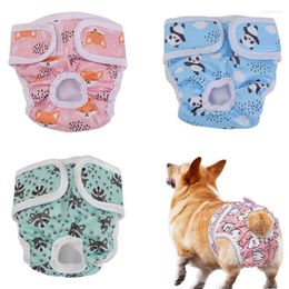 Dog Apparel Washable Female Diapers Panties Waterproof Reusable Puppy Underwear Shorts Menstruation Sanitary Safety Physiological Pant