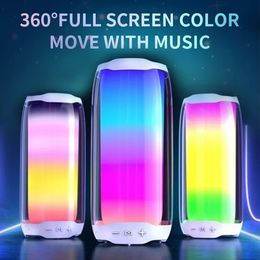 high-quality 2024 Newest Factory direct wholesale Speakers Pulse 4 Portable Bluetooth Speaker Waterproof Colourful Lighting Wireless Speakers Local Warehouse
