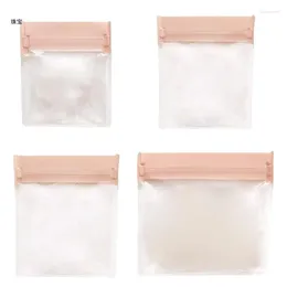 Jewellery Pouches X5QE Pack Of 10 Protective Storage Bag Transparent And Waterproof Sealed Bags Oxidation Resistant Earrings