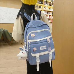 Storage Bags Fashion Polyester Men Backpack Women's Student School Bag Casual Office Lady Subaxillary Commuter Shoulder