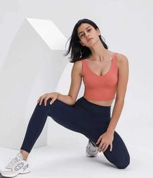 2024 Womens Align Tanks lulu backpack Summer Yoga Outfits workout Clothes Sports bra Underwear Beautiful Back Running Top Styling Fitness Bra Vest 88