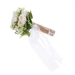 Decorative Flowers Bridal Bouquet Wedding Romantic Bride Bouquets Supplies