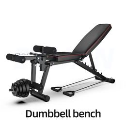Multifunctional Dumbbell Bench Priest Mens Exercise Situps Home Fitness Equipment Bird Press Roman Chair 240127