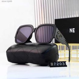 Sunglasses Designer for Luxury Glasses Popular Letter Sunglasses Women Eyeglasses Fashion Metal Sun Glasses with Box 6color 1l2o