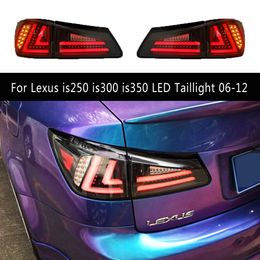 Car Accessories Tail Light For Lexus is250 is300 is350 LED Taillight Assembly 06-12 Streamer Turn Signal Indicator Brake Reverse Lights