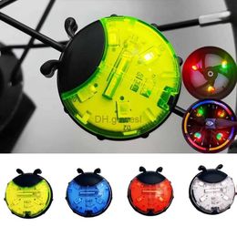 Other Lighting Accessories Bicycle Lights Wind and Fire Wheel Lights Bicycle Scooter Smart Tail Light Kids Child Cycling Balance Bike wheel lights YQ240205