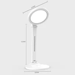 Table Lamps Foldable LED Desk Lamp Touch Dimmable Eye Protection 3 Modes