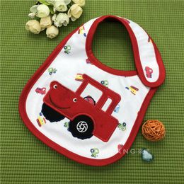 Bibs Burp Cloths Baby Saliva Towel Cotton Bib Three Layer Waterproof And Dirty Cartoon Carter Ce Drop Delivery Otacv